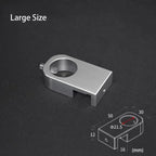 Aluminum Alloy Aquarium Tube Holder Clamp (Water Pipe Hose Mount, Tank Glass Clip)