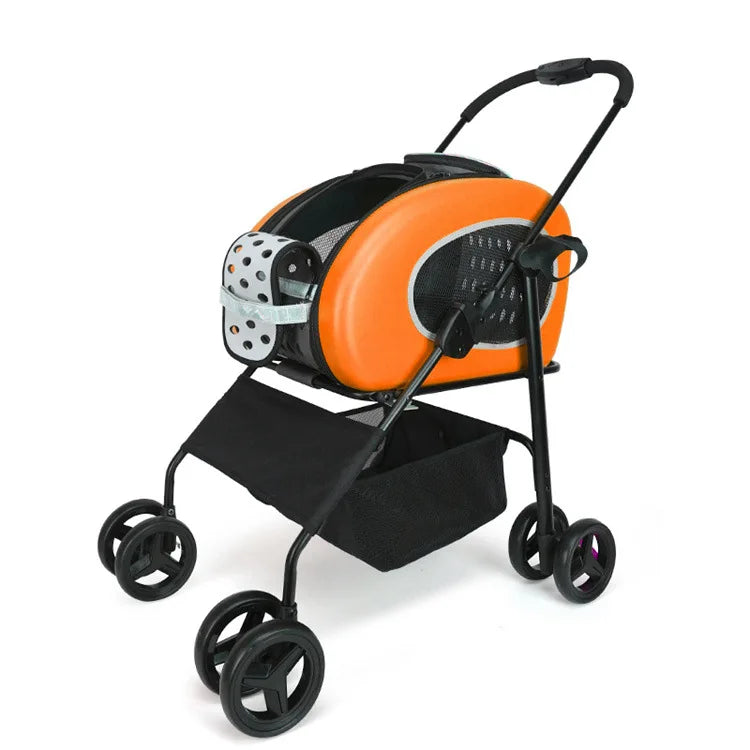 Pet Cart Multi purpose Breathable Cat Backpack Portable Small Dog Bag Foldable Multi purpose Pet Trolley