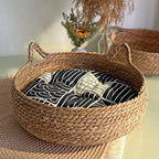 Woven Vine Cat Nest Bed, Cooling Design (All-Season)