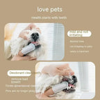 50PCS Disposable Pet Cleaning Wipes for Tartar Removal Oral Ear and Eye Cleaning Pet Hygiene Finger Cots for Cats and Dogs