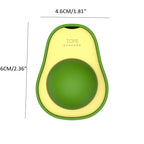 Avocado Catnip & Mint Interactive Cat Ball — Bionic Fun Toy for Gut Health & Play