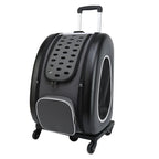 2026 Breathable Pet Suitcase & Cat Backpack, Foldable Portable Outdoor Pet Bag, Multi-Functional Carrying Dog Carrier