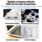USB Rechargeable Portable Aquarium Aerator Pump (Lithium Battery, Outdoor Fishing, Fish Tank)