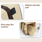 Breathable Mesh Dog Purse Carrier (Polyester Tote, Adjustable Strap)