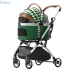 Pet strollers Aluminum tube trolley pet bag separate cat dog car car travel tourist car foldable stroller dog puppy stroller