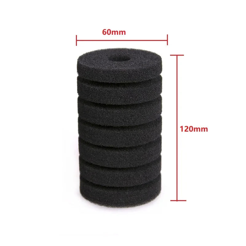 2/4pcs Aquarium Foam Filter Sponge For Filter Fish Tank Air Pump Biochemical Replacement Fish Aquatic Spong Aquarium Accessories