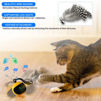 Rechargeable Automatic Electric Cat Ball Toy — Intelligent Self-Rolling Boredom Buster