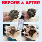 Instant Spray Paw Moisturizing Spray |   Plant-Based Moisturizer Suitable for the Dry and Rough Soles of Cats and Dogs' Paws, Helps Reduce Cracks and Dry Appearance, Spray-On, Pollution-Free Daily Care, Quickly Absorbed, Quic