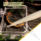 Reptile Tweezers Feeding Long Tweezers Feeder Tools Glow In The Dark Anti-Slip And Ergonomic Long Tweezers Feeding Tweezers For