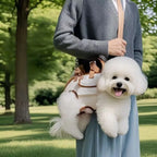 Fashion Dog Lift Harness Pet Carrier Bag Portable Breathable Multifunctional Traction Backpack for Outdoor Dog Sling Carrier