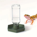 1pc Pet Automatic Feeders Waterer For Small Repitiles Lizards Gecko Chameleon Frog Snake Turtle Spider Feeding Supplies
