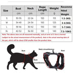 Escape-Proof Reflective Cat Harness & Leash Set