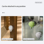2-Pack Catnip Pufferfish Ball Cat Toys with Dust Cover — Boredom-Relief Teeth Grinding Toy for Kittens