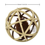 Sisal Ball Prisoner Mouse Puzzle Cat Toy — Funny Molar & Claw Grinding Play Ball