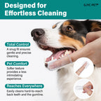 Pet Toothpaste Kit Toothbrush & Finger Brush Watermelon Flavor Gentle Fresh Breath Plaque Tartar Remover for Dogs Cats Oral Care