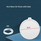Nano Aquarium Air Stone Aerator (35–100mm, Fine Bubble Oxygen Disk, Fish Tank 1–2pcs)