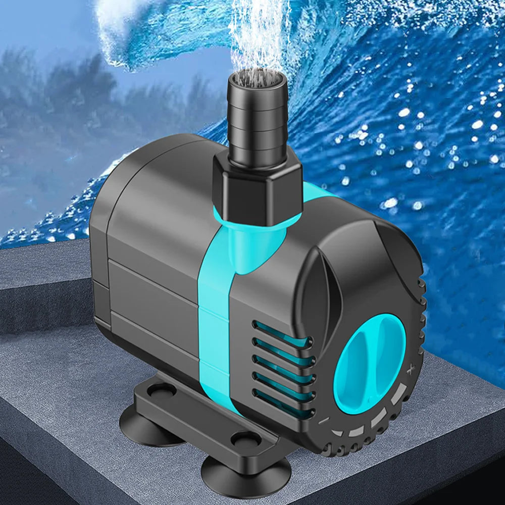 Fish Tank Water Pool Submersible Pump Circulation Filtration Pump Brushless Motor Ceramic Shaft Water Pump Flow Regulation