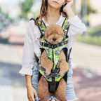 Adjustable Oxford Front Pet Backpack (Breathable, Multi-Size, All Seasons)