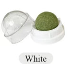 Mint Cat Dental Chew Ball Toy — Teeth Cleaning & Entertainment Lick Toy