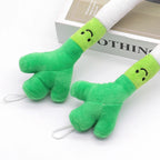 Catnip Onion Plush Cat Wand Toy — Bite-Resistant Washable Bell Chew Toy for Cats