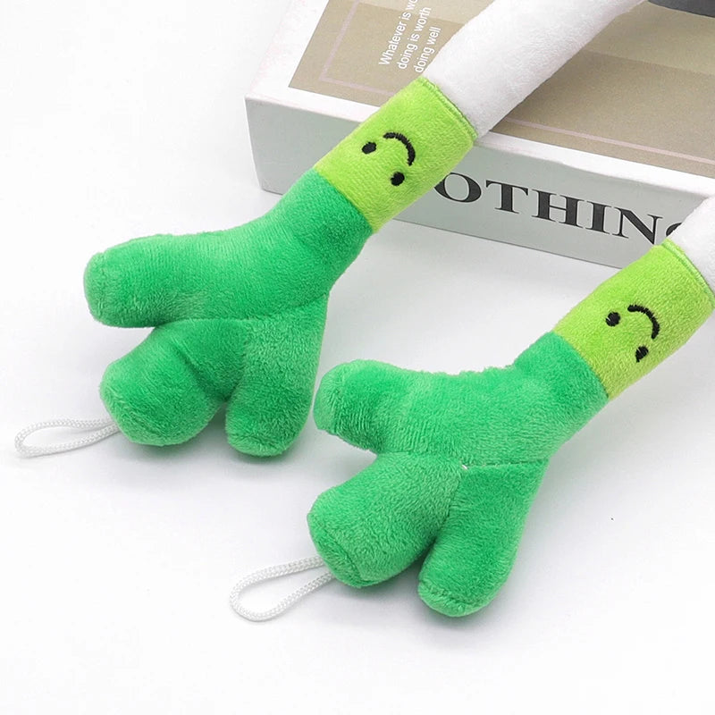 Catnip Onion Plush Cat Wand Toy — Bite-Resistant Washable Bell Chew Toy for Cats