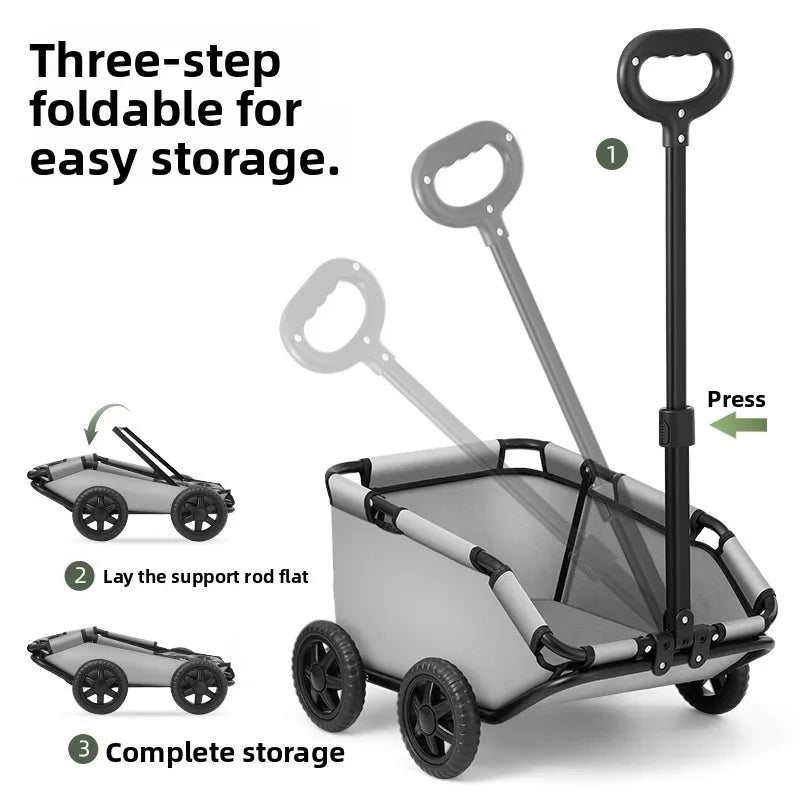 Small Pet Stroller Lightweight Foldable Travel Dog Cat Toy Breed Pet Stroller Trolley Bag for Pet Trolley for Dog Cross Border