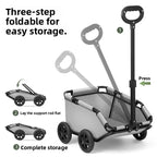 Small Pet Stroller Lightweight Foldable Travel Dog Cat Toy Breed Pet Stroller Trolley Bag for Pet Trolley for Dog Cross Border