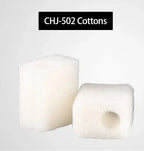 4-in-1 Aquarium Submersible Pump Replacement Filter Cotton (CHJ502/602/902/1502, Micro Water Pump)