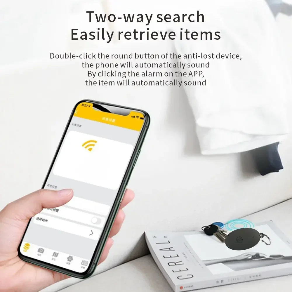Waterproof Bluetooth 5.0 GPS Smart Anti-Loss Tracker Accessory - Collar Locator for Pets, Cats, Kids, Cars, Wallets & Keys