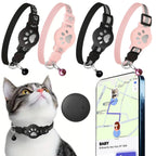 Electronic Smart Pet Locator Collar - Waterproof GPS Anti-Loss Device for Cats & Kittens (iOS & Android)