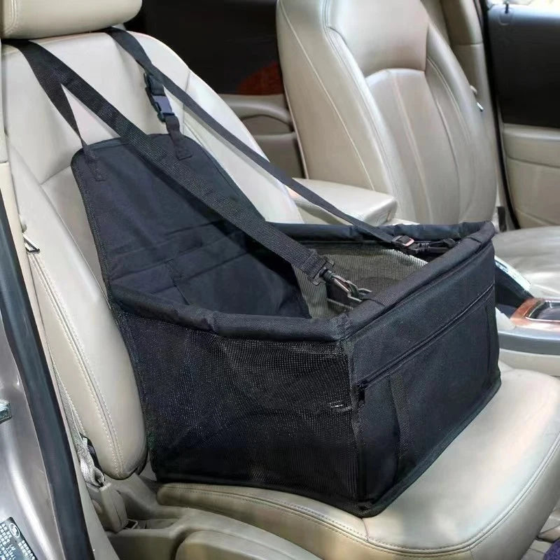 Universal Dog Car Seat with Storage Pockets (Non-Slip, Small & Medium Dogs)