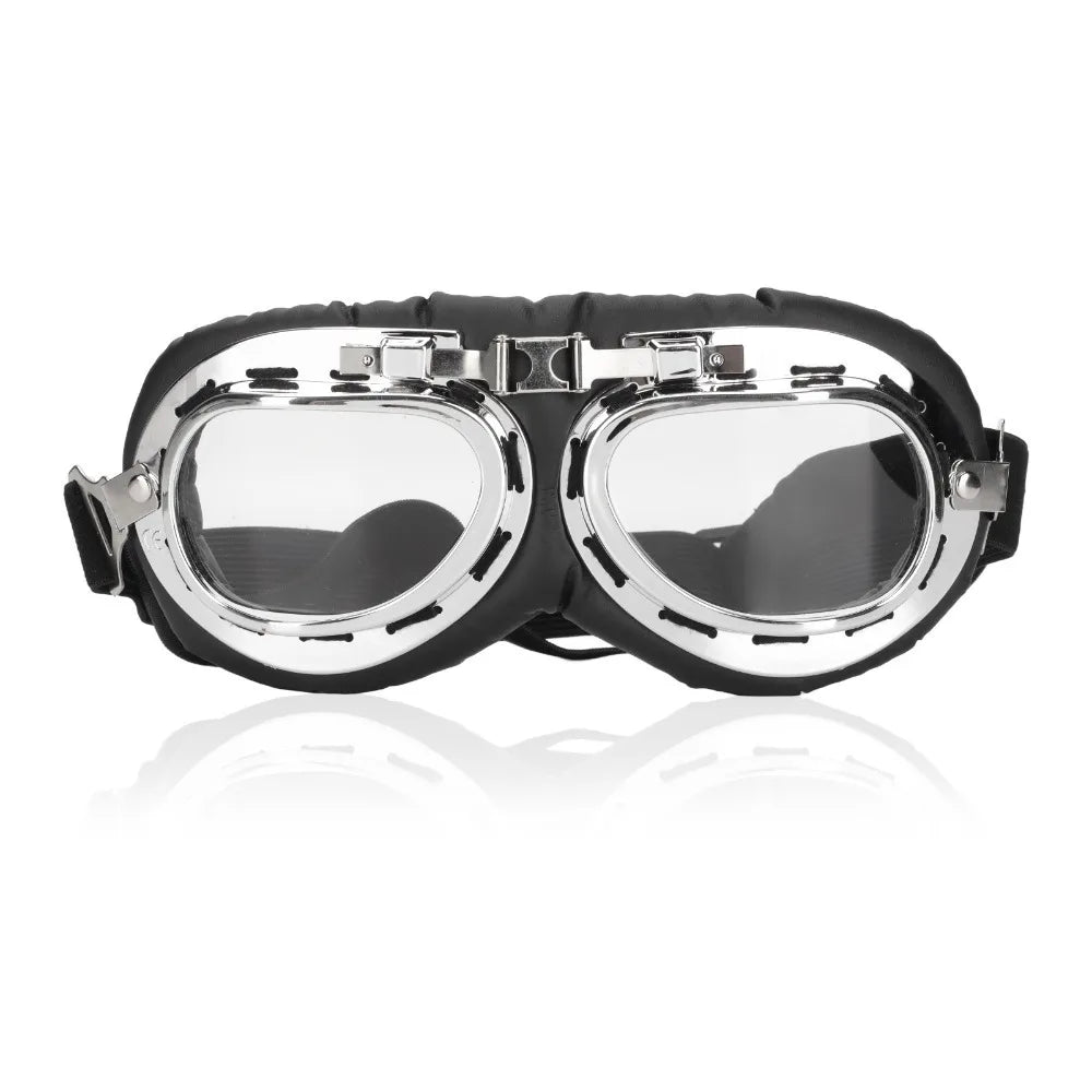 Oversized Frame Dog Eye Guard Sun Ray Block Shatter Tough Pet Eye Visor Wind Proof Comfort Fit Harley Style Eye Visor
