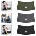 Comfortable Water Resistant Pet Strollers Edge Cover Soft Cotton Pad Dog Stroller Guard for Pet Travel Walking