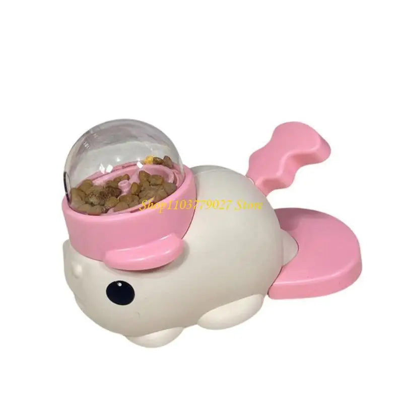 Press-Activated Clownfish Pet Treat Feeder (Interactive, Mental Enrichment)