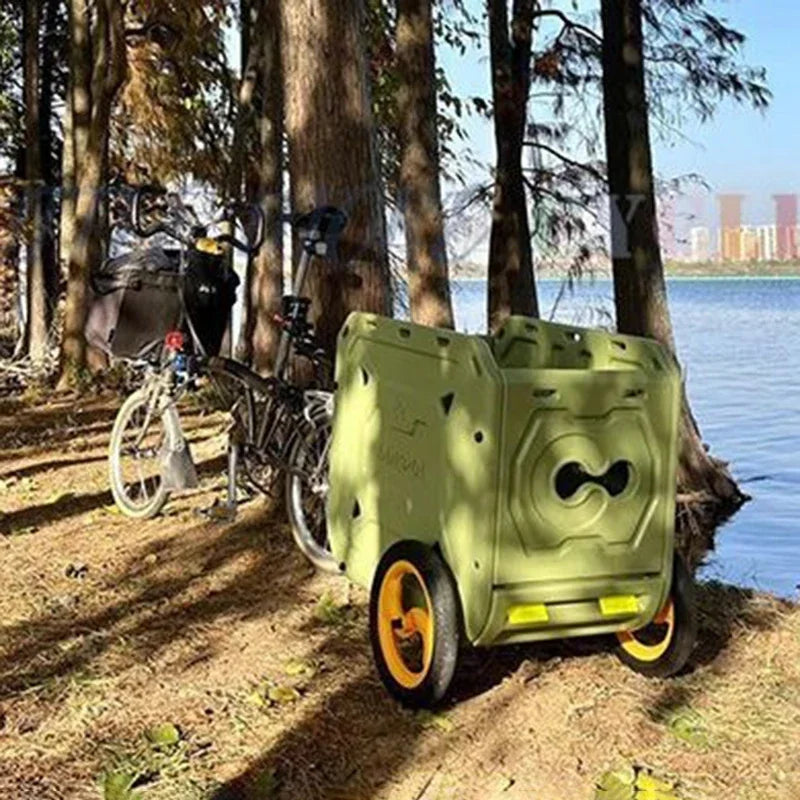 Cat Dog Strollers Suitable for Brompton Bicycle Trailer Modified Parts Carts Carries Pet Bicycle Trailer Cycling Travel Outdoor