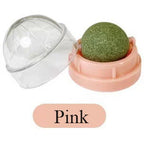 Mint Cat Dental Chew Ball Toy — Teeth Cleaning & Entertainment Lick Toy