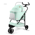 Portable Foldable 2 in 1 Pet Stroller Dog Cat Multi-function Car Basket Detachable Bag Going Out Travel pet Accessories