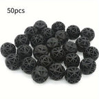 Aquarium Bio Balls Filter Media (50–100pcs, Biochemical Balls, Fish Tank Wet/Dry Filter)