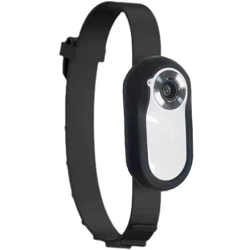 HD 1080P Pet Collar Camera with No WiFi Required - Video Recording Tracker for Dogs & Cats