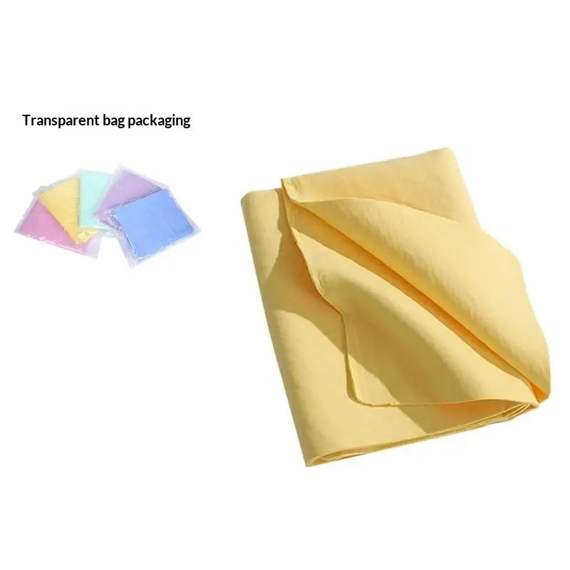 ✔Quick-Dry Pet Bath Towel Multi-functional Reusable Ultra Absorbent PVA Microfiber Towel Car Towel