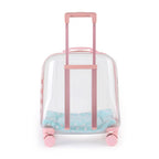 et Carrier Backpack with Wheels Transparent Capsule Design, Lightweight Travel Bag for Cats Small Dogs Puppies