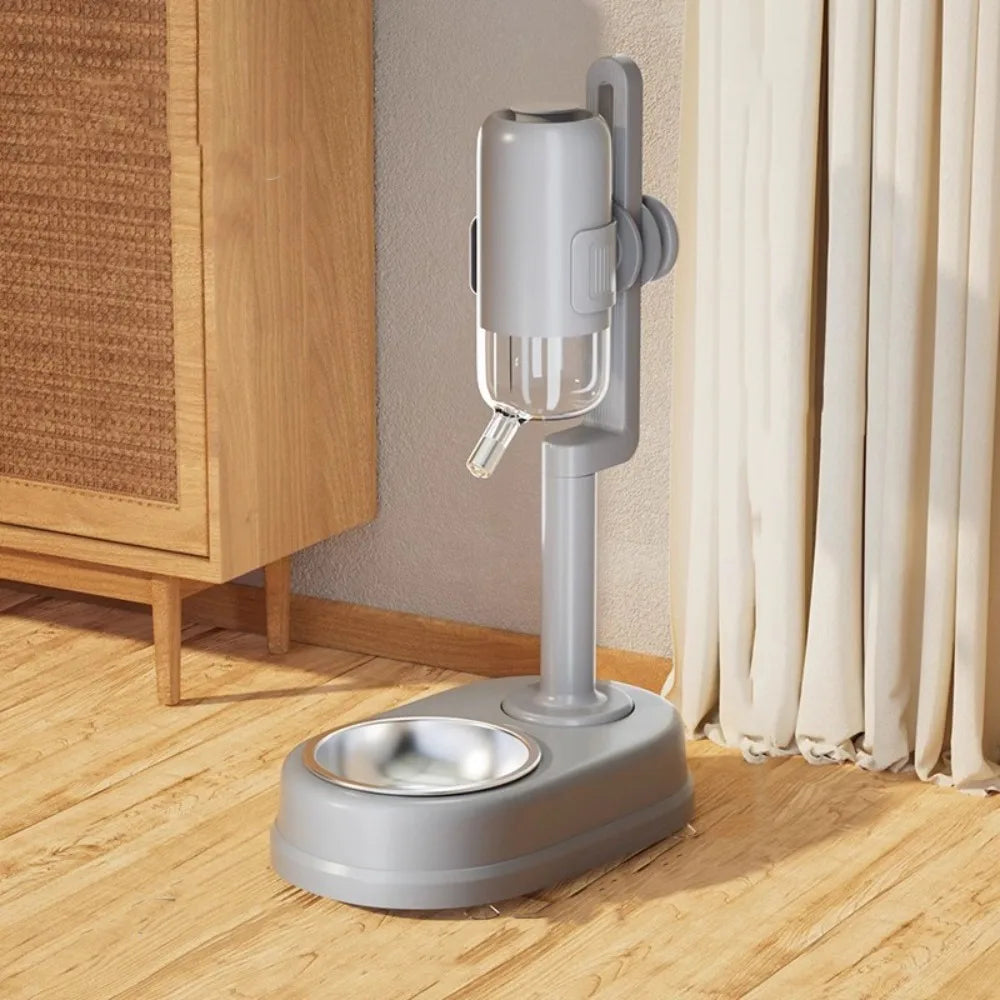 Vertical Dog Water Dispenser (No-Drip, Non-Slip, Stainless Steel)