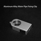 Aluminum Alloy Aquarium Tube Holder Clamp (Water Pipe Hose Mount, Tank Glass Clip)