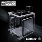 Acrylic Aquarium Isolation Breeding Box (Stainless Steel Mesh, Fish Tank Divider)