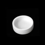 Reptile Water Food Bowl Worm Dish Ceramic Pet Bowls Anti-Escape Mini Reptile Mealworms Bowl for Lizard Bearded Dragon