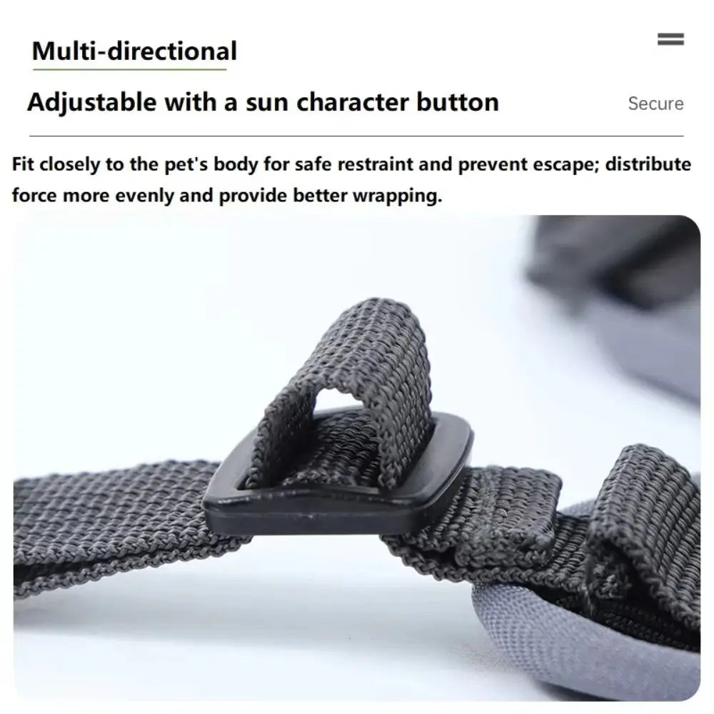 Escape-Proof Reflective Cat Harness & Leash Set